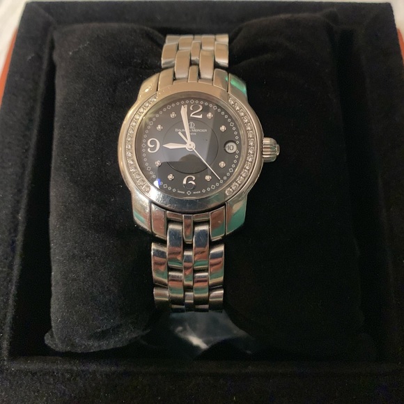 Baume & Mercier Steel Diamond Bezel & Dial Watch - Picture 2 of 8